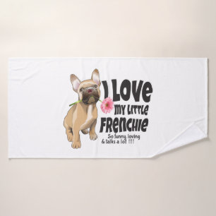 J'aime mon petit Français - French bulldog