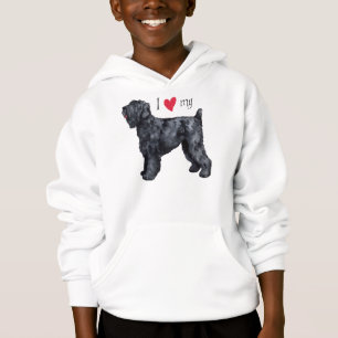 J'aime mon russe noir Terrier