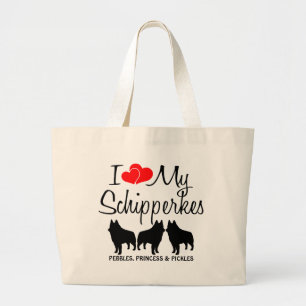 J'Aime Mon Sac À Trois Schipperkes