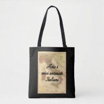 J'aime mon sac fourre-tout fait sur commande