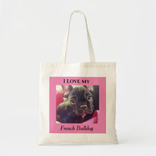 J'aime mon Sac fourre-tout français de Bulldog