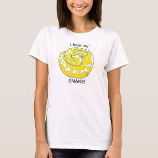 J'aime mon serpent ! T-shirt