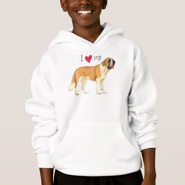 J'aime mon St Bernard (Devant)