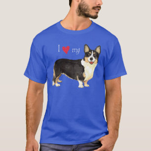 J'aime mon T-shirt Cardigan Welsh Corgi