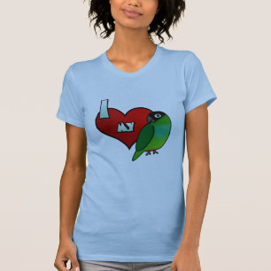 J'aime mon T-shirt de Nanday Conure