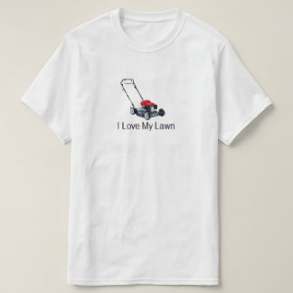 j'aime mon T-shirt de pelouse