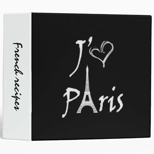 j'aime Paris Binder (Front/Spine)