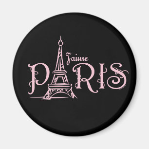 J'aime Paris (Dark) Magnet