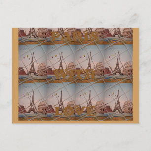 J'aime Paris ( I Love Paris ) Postcard