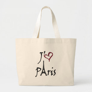 j'aime Paris Large Tote Bag