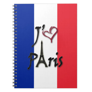 j'aime Paris Notebook