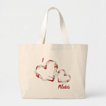 J'aime Pilates Grand Sac fourre-tout