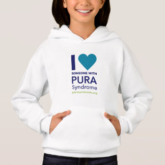 J'AIME quelqu'un avec Sweat - shirt à capuche PURA
