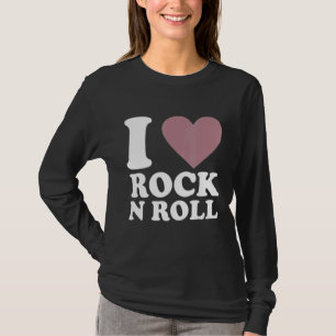 J'Aime Rock N Roll Avec Dire Sweat - shirt à capuc