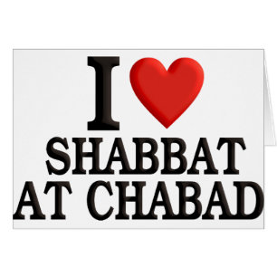 J'aime Shabbat chez Chabad