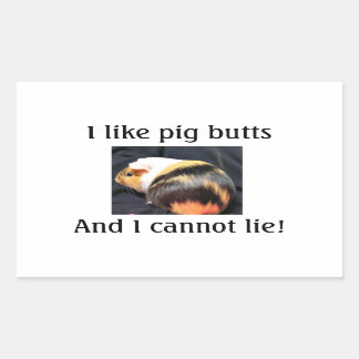 J'Aime Sticker Boutons Piggy