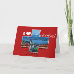 J'aime Suisse - Carte de voeux