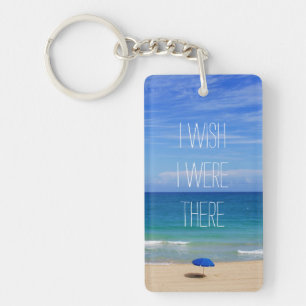 J'Aimerais Être Là - Parapluie De Plage Bleue