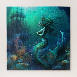 "J'aimerais être sous la mer" Puzzle