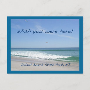 J'Aimerais Que Vous Étiez Ici Carte Postale IBSP N