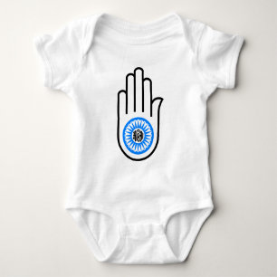 Jain Hand Baby Bodysuit