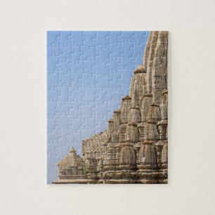 Jain temple in Chittorgarh Fort, India Jigsaw Puzzle