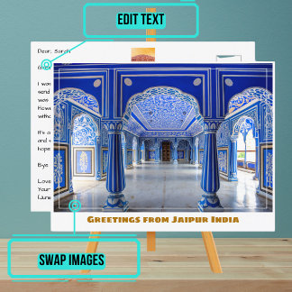 Jaipur City Place in Jaipur India Postcard