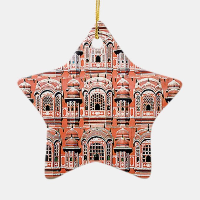 jaipur palace india ceramic ornament (Front)