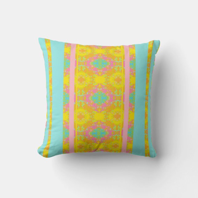 Jaipur Sorbet Throw Pillow (Front)