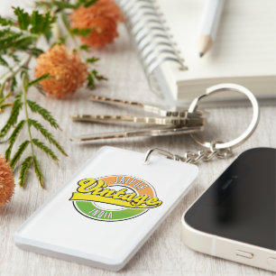 jaipur vintage style logo keychain