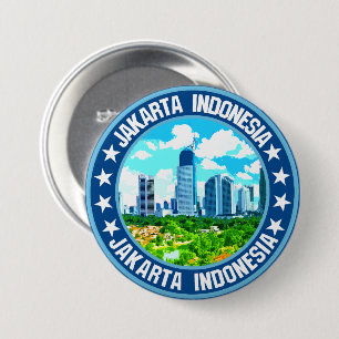Jakarta 3 inch round button