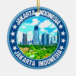 Jakarta                                            ceramic ornament
