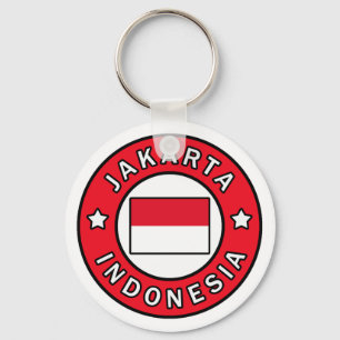 Jakarta Indonesia Keychain