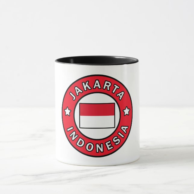 Jakarta Indonesia Mug (Center)