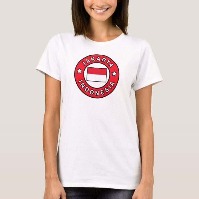 Jakarta Indonesia T-Shirt (Front)
