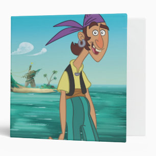 Jake and the Never Land Pirates Bones Binder