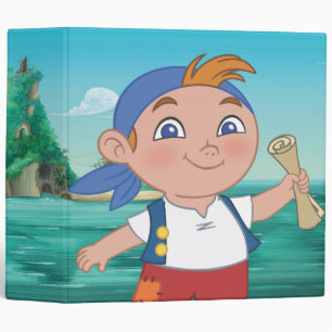 Jake and the Never Land Pirates Cubby Binder