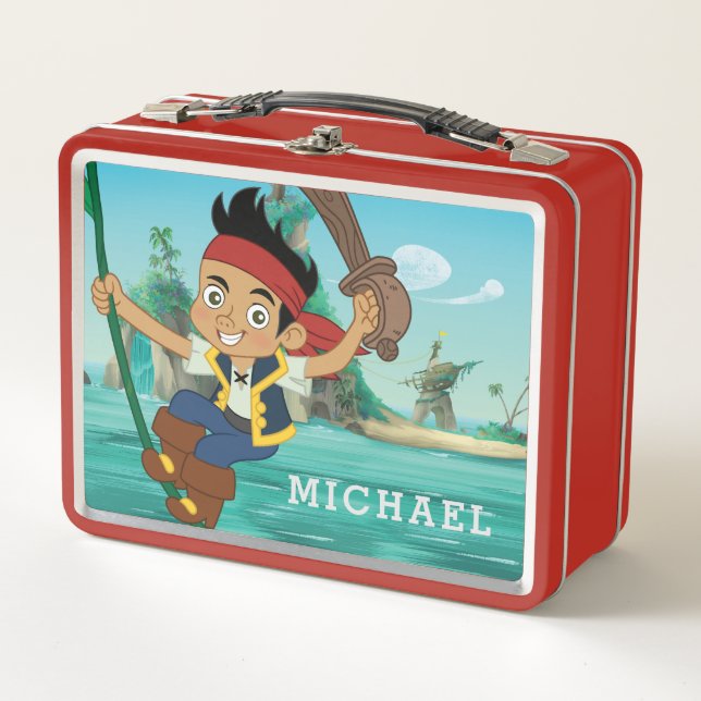 Jake and the Never Land Pirates | Jake Running Metal Lunch Box (Front)