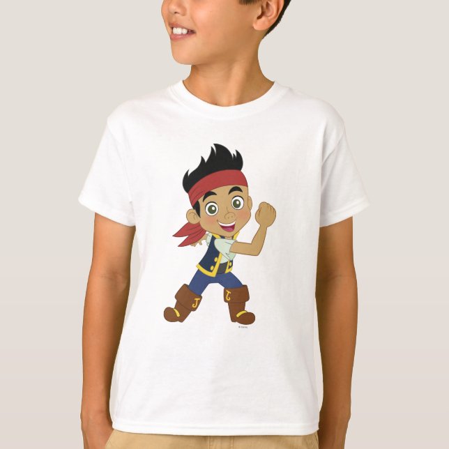 Jake and the Never Land Pirates | Jake Running T-Shirt (Front)
