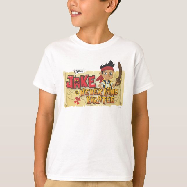 Jake and the Neverland Pirates Logo T-Shirt (Front)