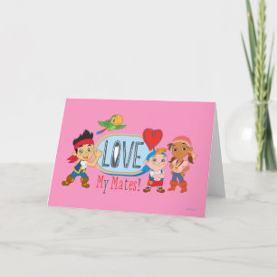 Jake and the Neverland Pirates   Love My Mates! Holiday Card