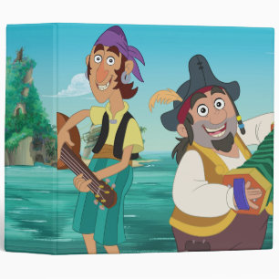 Jake and the Neverland Pirates Sharky & Bones Binder