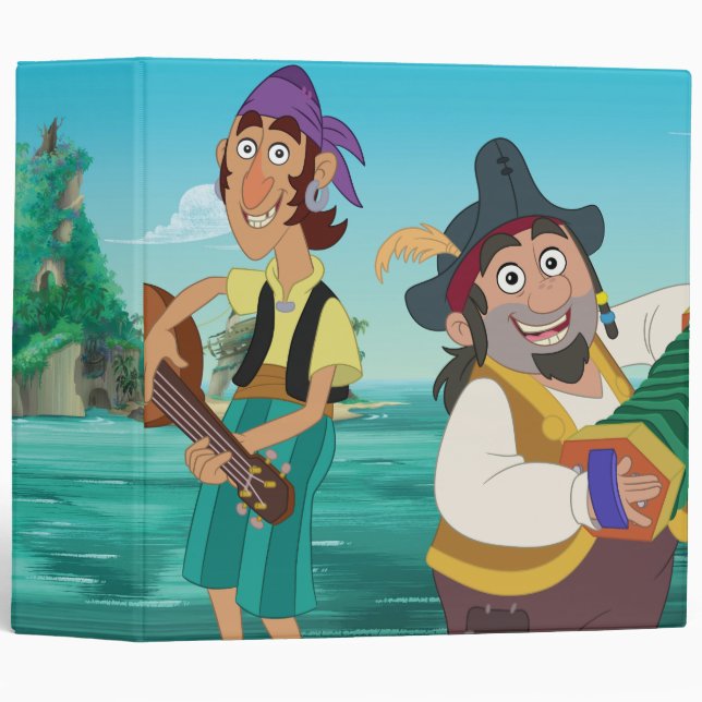 Jake and the Neverland Pirates | Sharky & Bones Binder (Front/Spine)