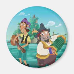 Jake and the Neverland Pirates   Sharky & Bones Magnet