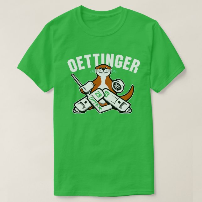 Jake Oettinger Otter TShirt 19 (Design Front)