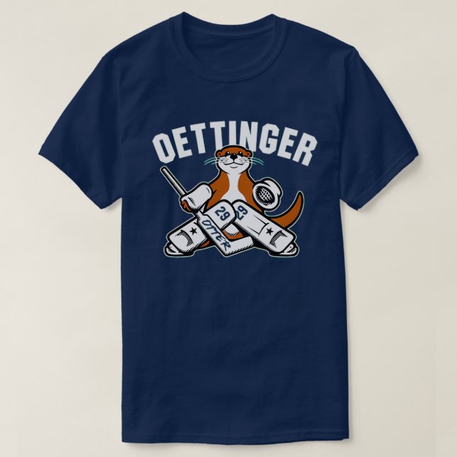 Jake Oettinger Otter TShirt 6 (Design devant)