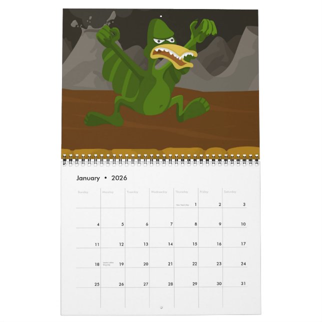 JakeWozniak.com 2013 Calendar (Jan 2026)