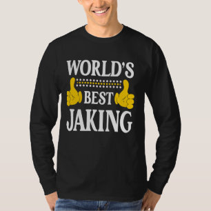 Jaking Personal Name Funny First Name World's Best T-Shirt