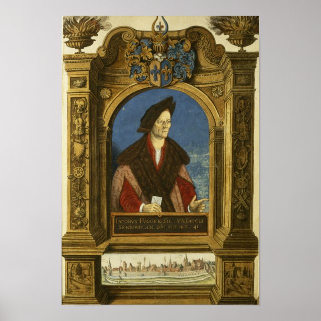 Jakob Fugger, from 'Geheim Ehrenbuch Poster (Front)