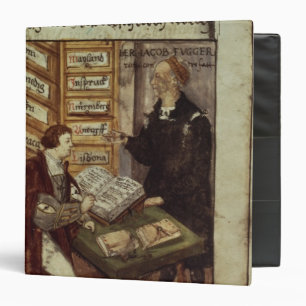 Jakob Fugger in his office, 1518 Binder